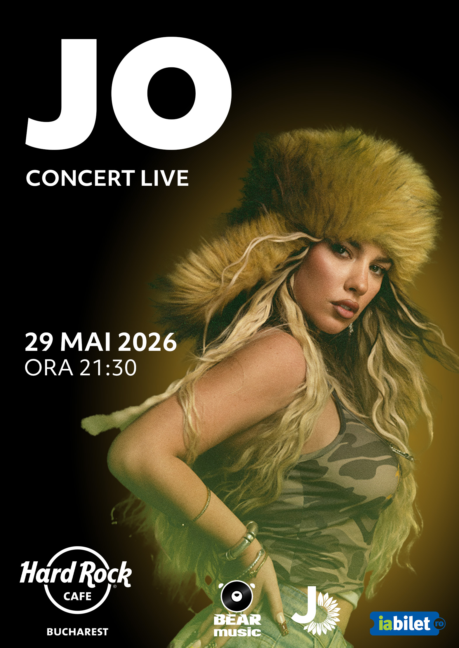 Concert Jo la Hard Rock Cafe