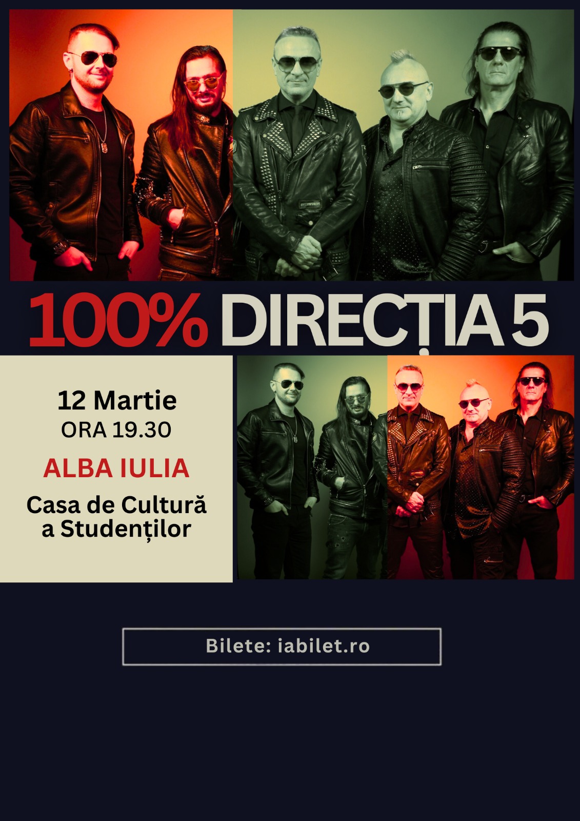 Concert Direcția 5 - „100% Direcția 5”