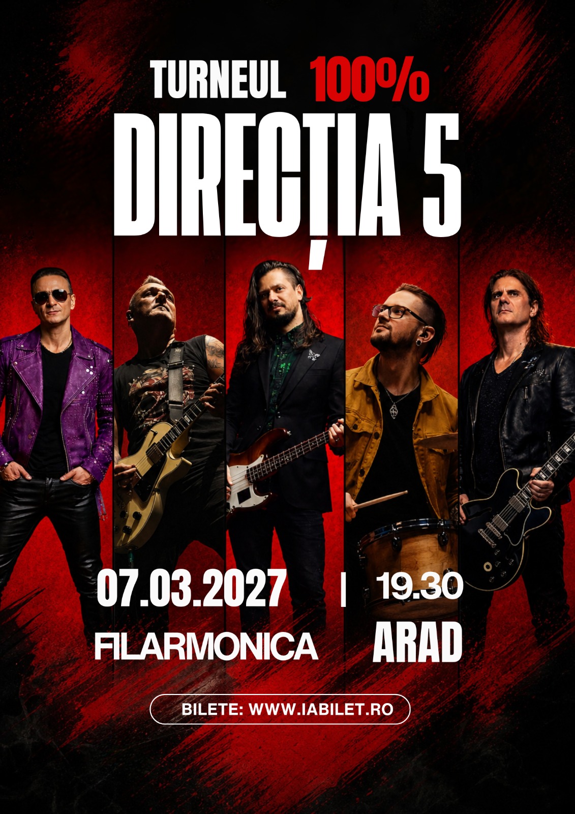 Concert Direcția 5 - „100% Direcția 5”