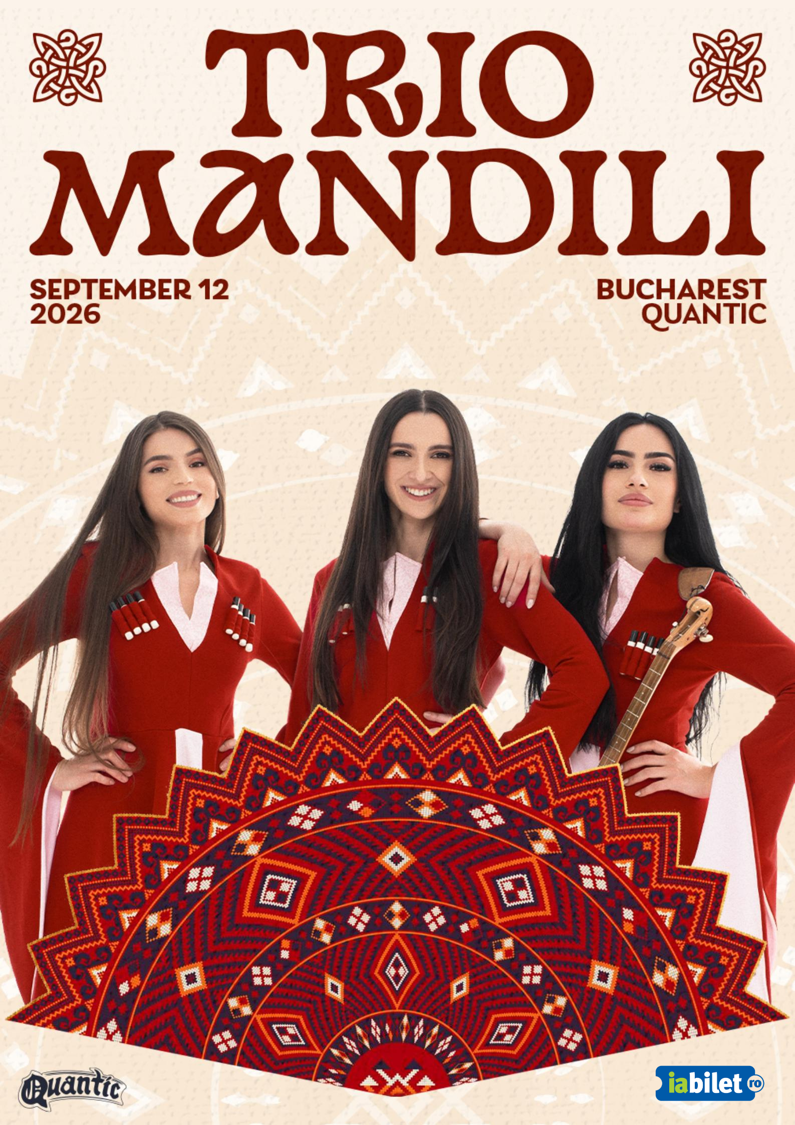 Trio Mandili live in Bucharest at Quantic