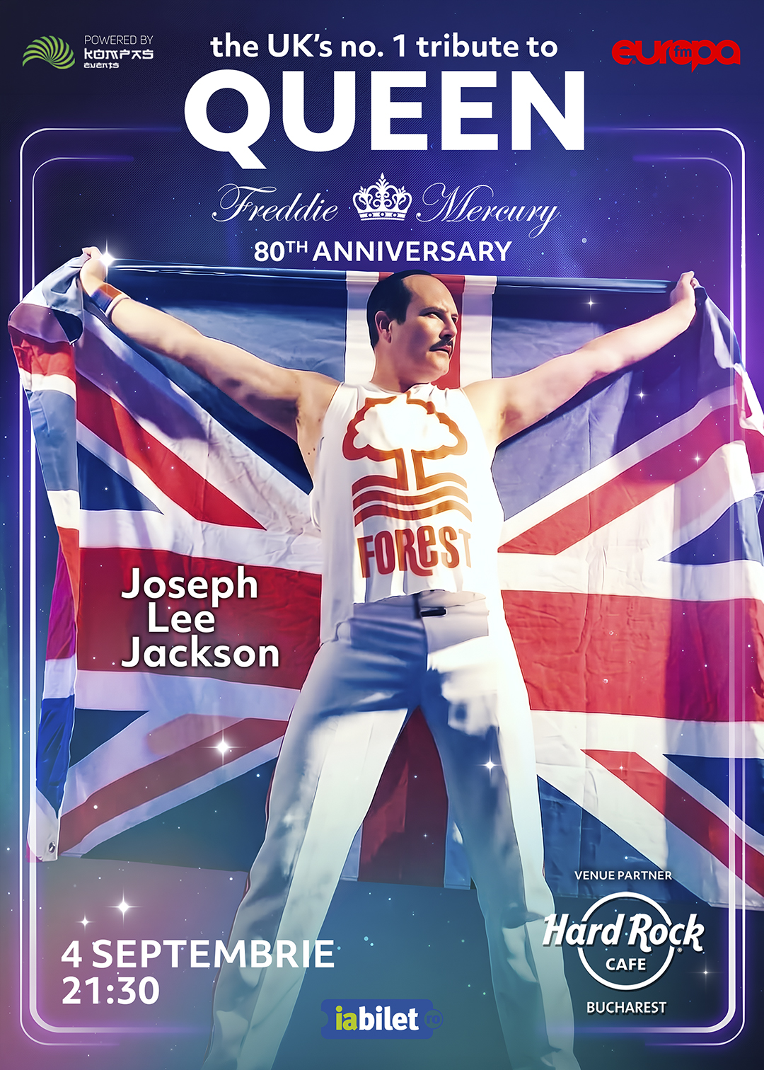 Tribute Queen - Freddie Mercury 80th Anniversary (Joseph Lee Jackson)