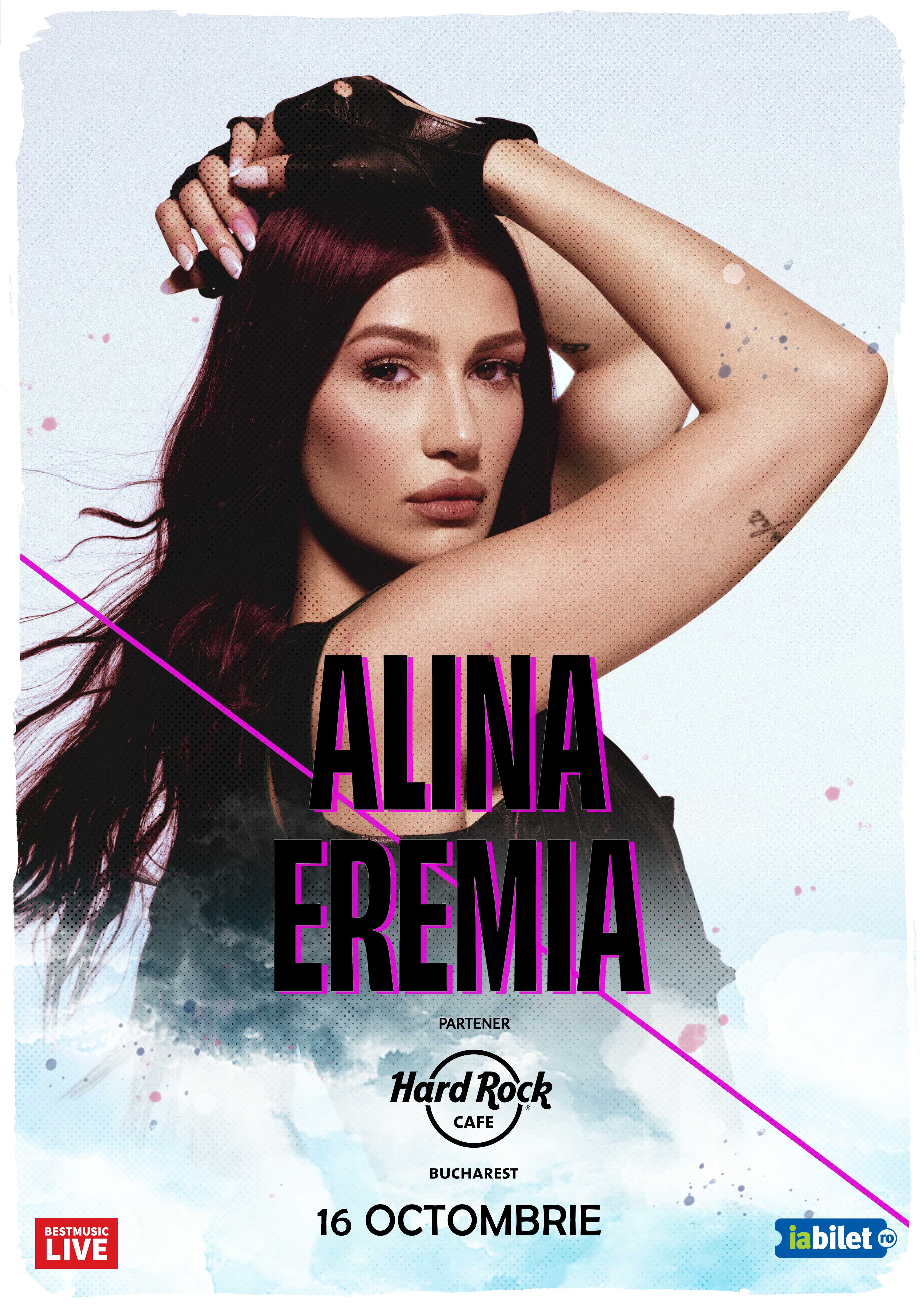 Concert Alina Eremia la Hard Rock Cafe