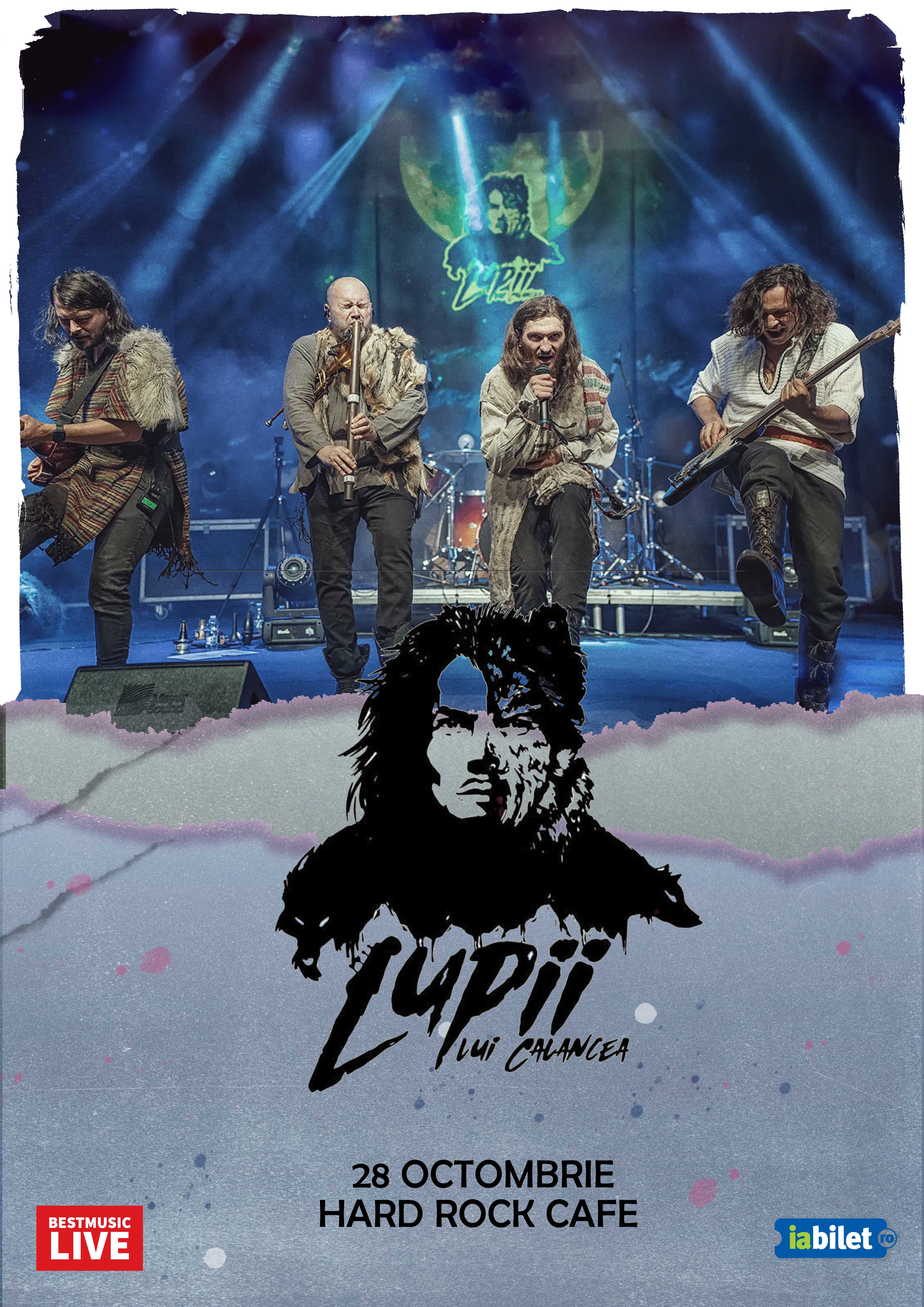 Concert Lupii lui Calancea la Hard Rock Cafe