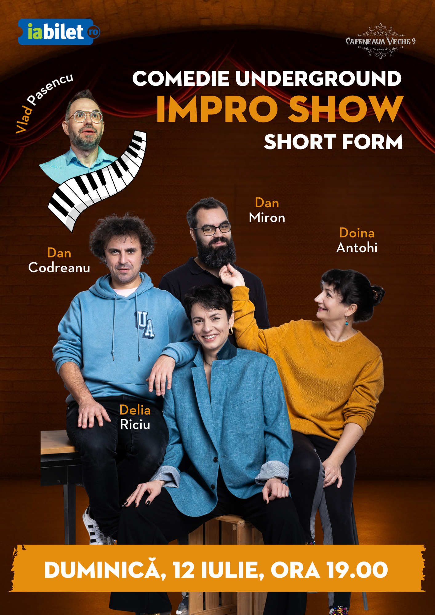 Comedie Underground 4D+V - Impro Show